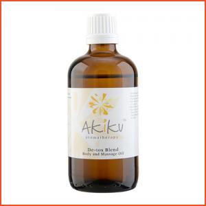 Akiku  De-tox Blend Natural Body & Massage Oil 100ml, (All Products)