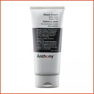 Anthony  Shave Cream (All Skin Types) 3oz, 90ml