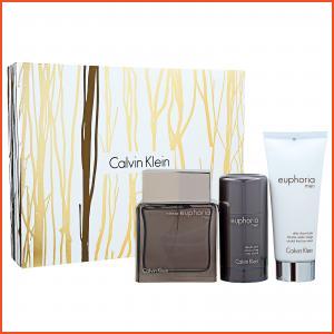 Calvin Klein Intense Euphoria Men  Eau De Toilette 3-Piece Set 1set, 3pcs (All Products)