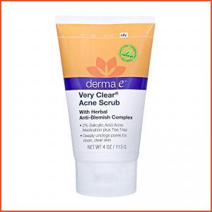 Derma e Very Clear Acne Scrub (For Oily Skin) 4oz, 113g
