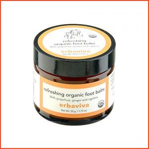 Erbaviva  Refreshing Organic Foot Balm 1.75oz, 50g (All Products)