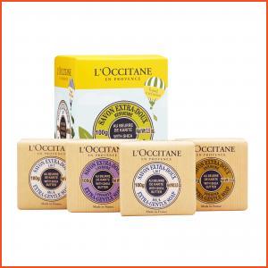 L'Occitane Shea Butter  Extra-Gentle Soap Quartet 1set, 4pcs (All Products)