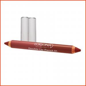 LOGONA  Double Lip Pencil 01 Bronze, 0.165oz, 4.67g (All Products)