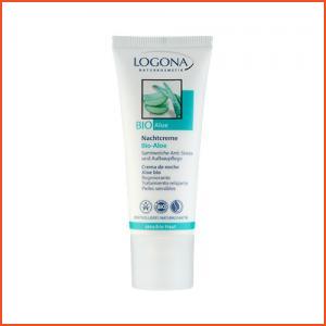 LOGONA Bio Aloe  Night Cream 1.35oz, 40ml (All Products)