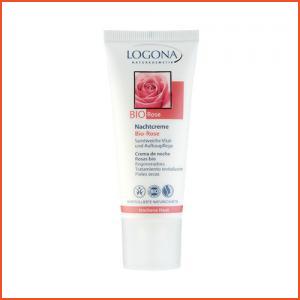 LOGONA Bio Rose  Night Cream 1.35oz, 40ml (All Products)