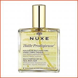 NUXE Huile Prodigieuse Multi-Usage Dry Oil (Face, Body And Hair) 3.3oz, 100ml (All Products)