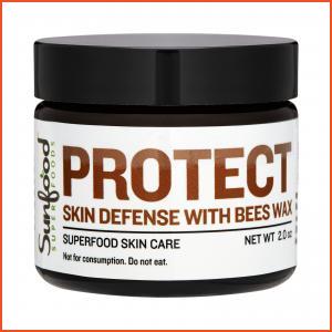 Sunfood  Protect Skin Defense With Bees Wax 2oz, (All Products)