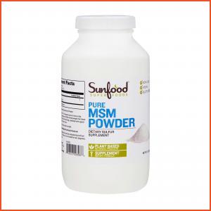 Sunfood  Pure MSM Powder Dietary Sulfur Supplement 16oz, 454g (All Products)