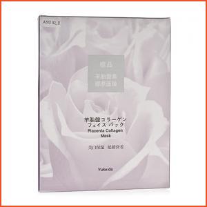 Yukeido Placenta Collagen Mask 30g X 5sheets, (All Products)